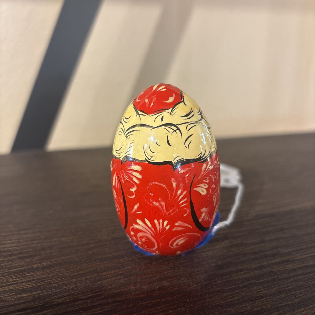 Russian Santa Clause Egg SMALLS