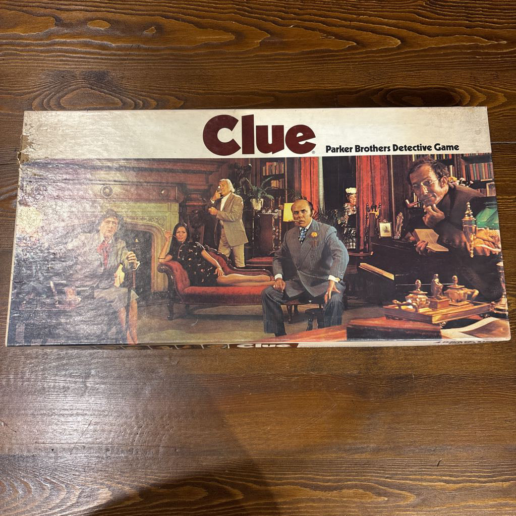 Vintage 1970's Clue Board Game (COMPLETE)