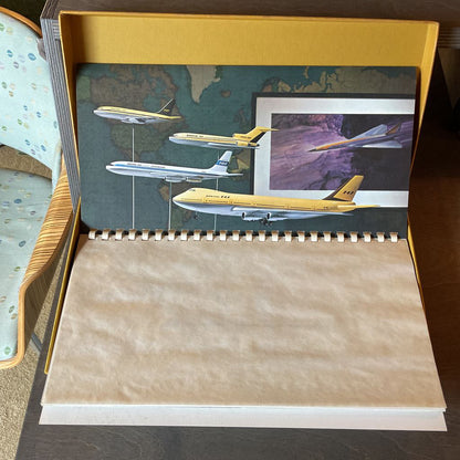 Vintage 1960's Boeing SST Promotional Materials in Box
