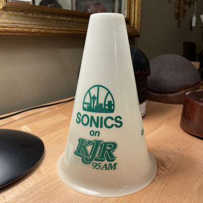 Vintage Sonics Plastic Megaphone Souvenir