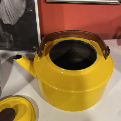 Copco Yellow Enamel Tea Kettle
