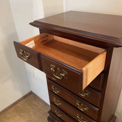 Mahogany Finish Small Lingerie Chest