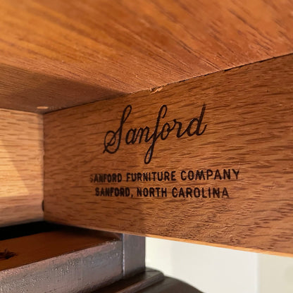 Mahogany Finish Small Lingerie Chest