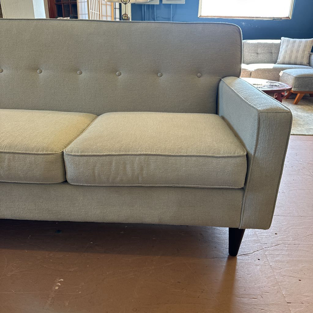 Cream MC Style Button Back Sofa U SOFAS