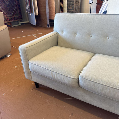 Cream MC Style Button Back Sofa U SOFAS