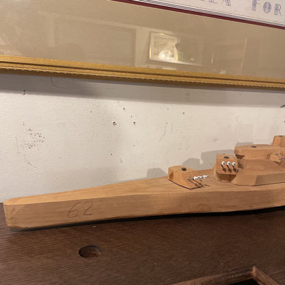 Home-Made Wooden Battleship AS IS UNIQUE FINDS