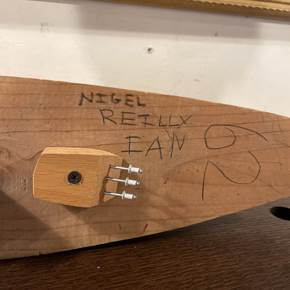 Home-Made Wooden Battleship AS IS UNIQUE FINDS
