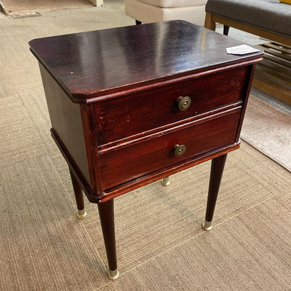 Vintage Sewing Side Cabinet
