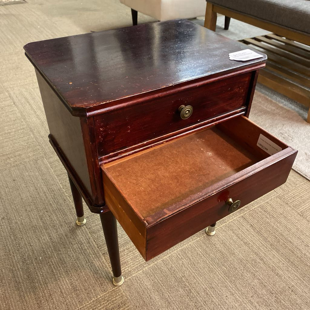 Vintage Sewing Side Cabinet