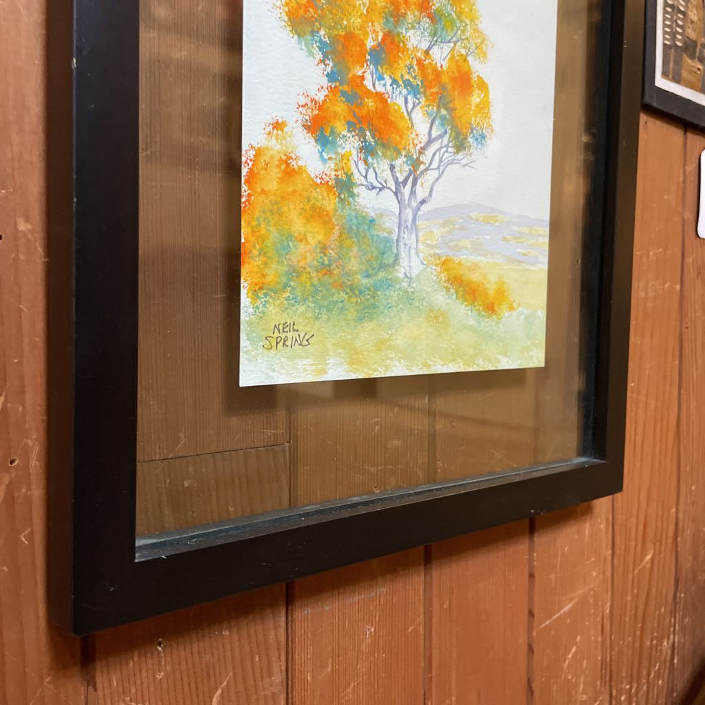 Tree with Orange Foliage Art ART