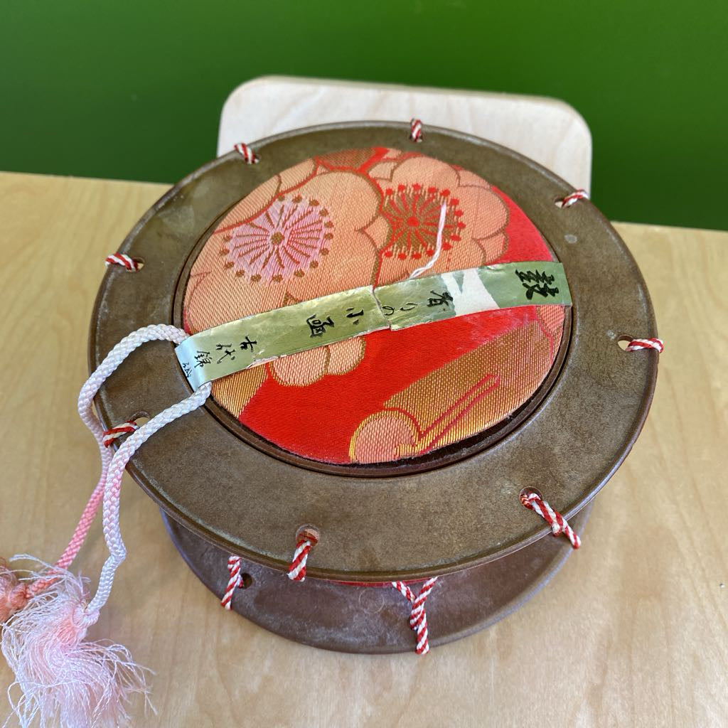 Asian Style Drum Trinket Box