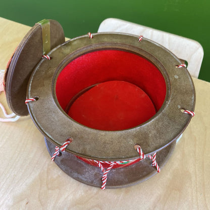 Asian Style Drum Trinket Box