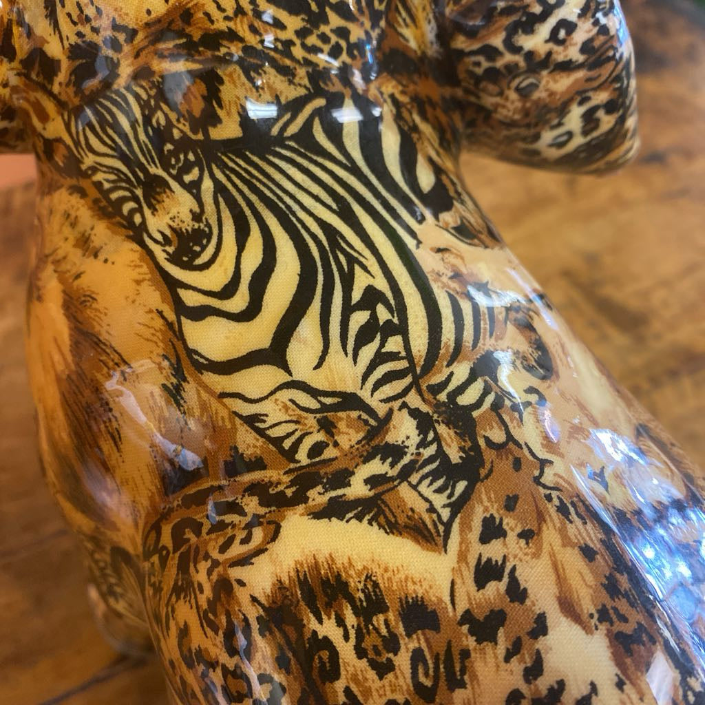 Safari Motif Elephant Scupture
