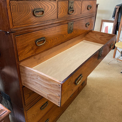 Japanese Tansu Chest w 3 Tiers