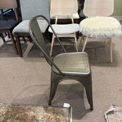 Set of 4 Metal Dining Chairs