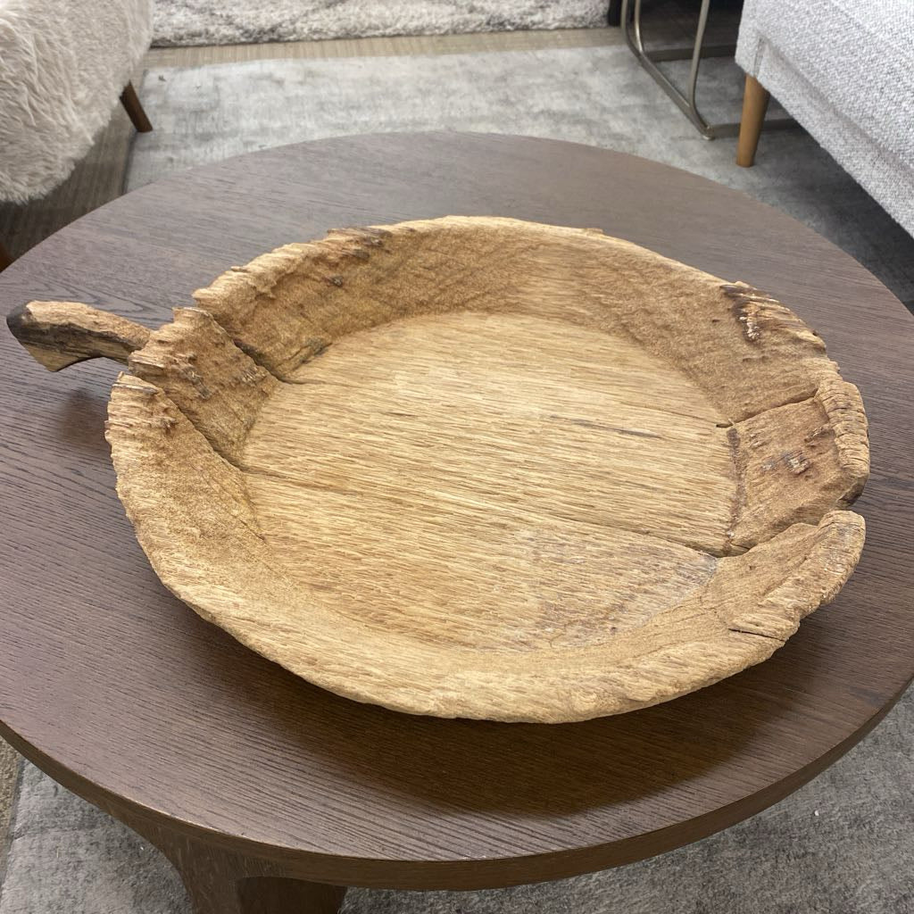 Large Tribal Solid Wood Tray