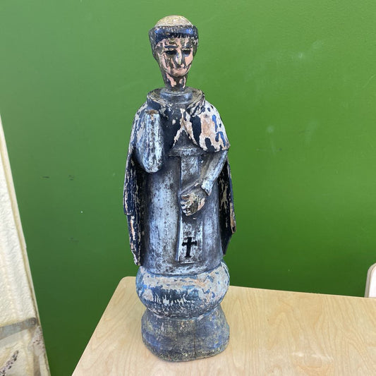 Antique Monk Figure UNIQUE FINDS