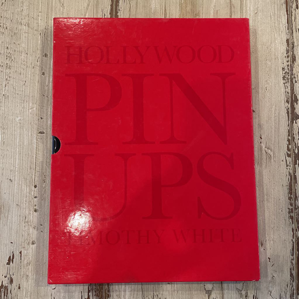 Hollywood Pinups Book in Red Sleeve