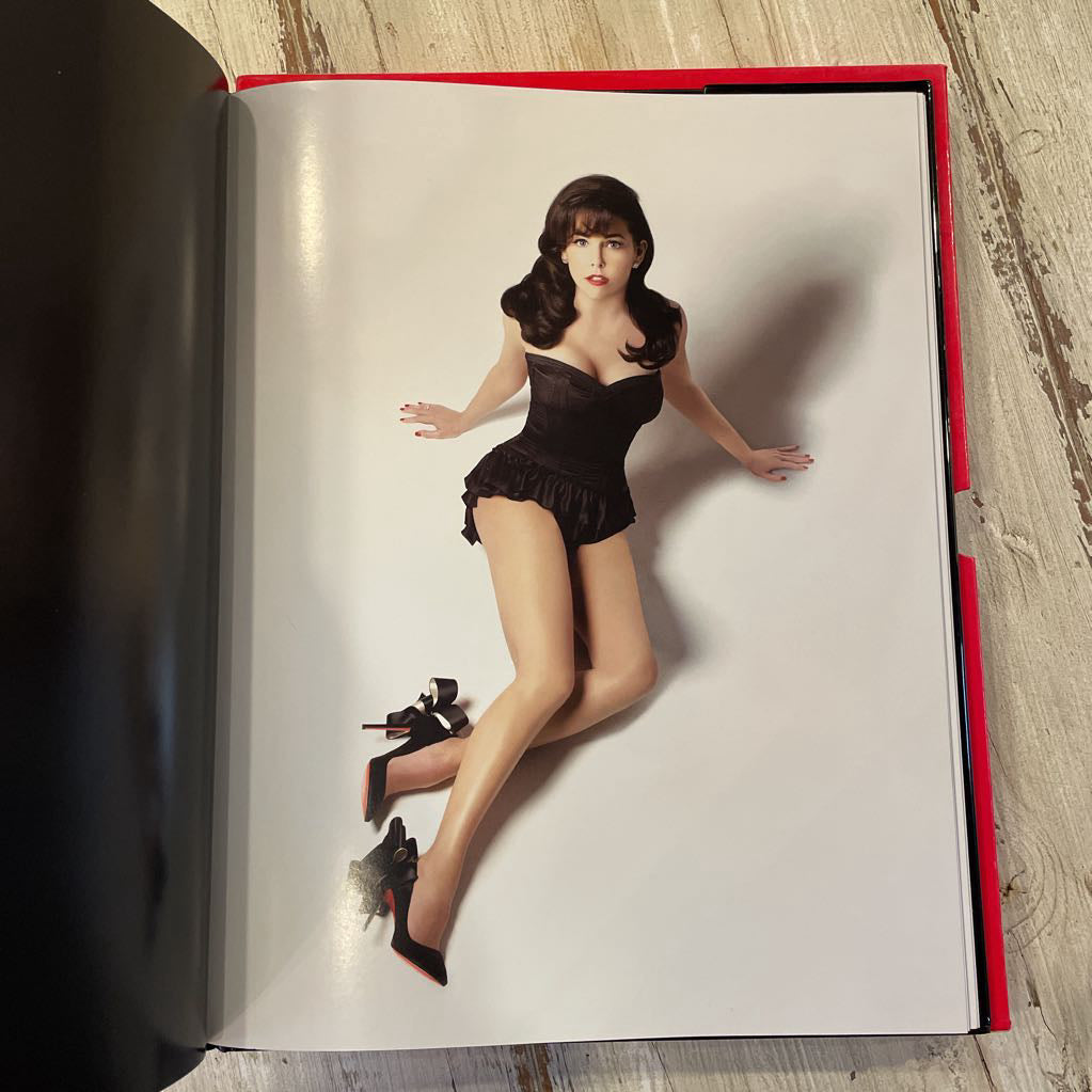 Hollywood Pinups Book in Red Sleeve