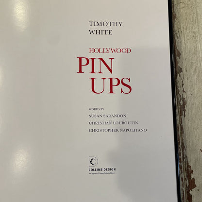 Hollywood Pinups Book in Red Sleeve