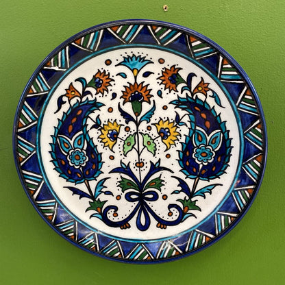 Jerusalem Pottery Plate Art