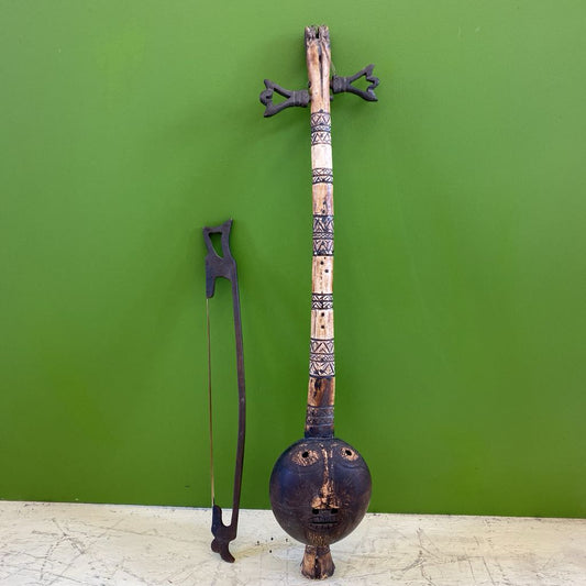 Antique African Goje w/Bow UNIQUE FINDS