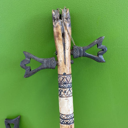 Antique African Goje w/Bow