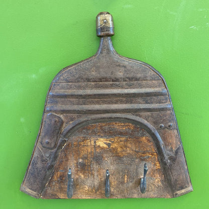 Antique Upcycled Dustpan Coatrack