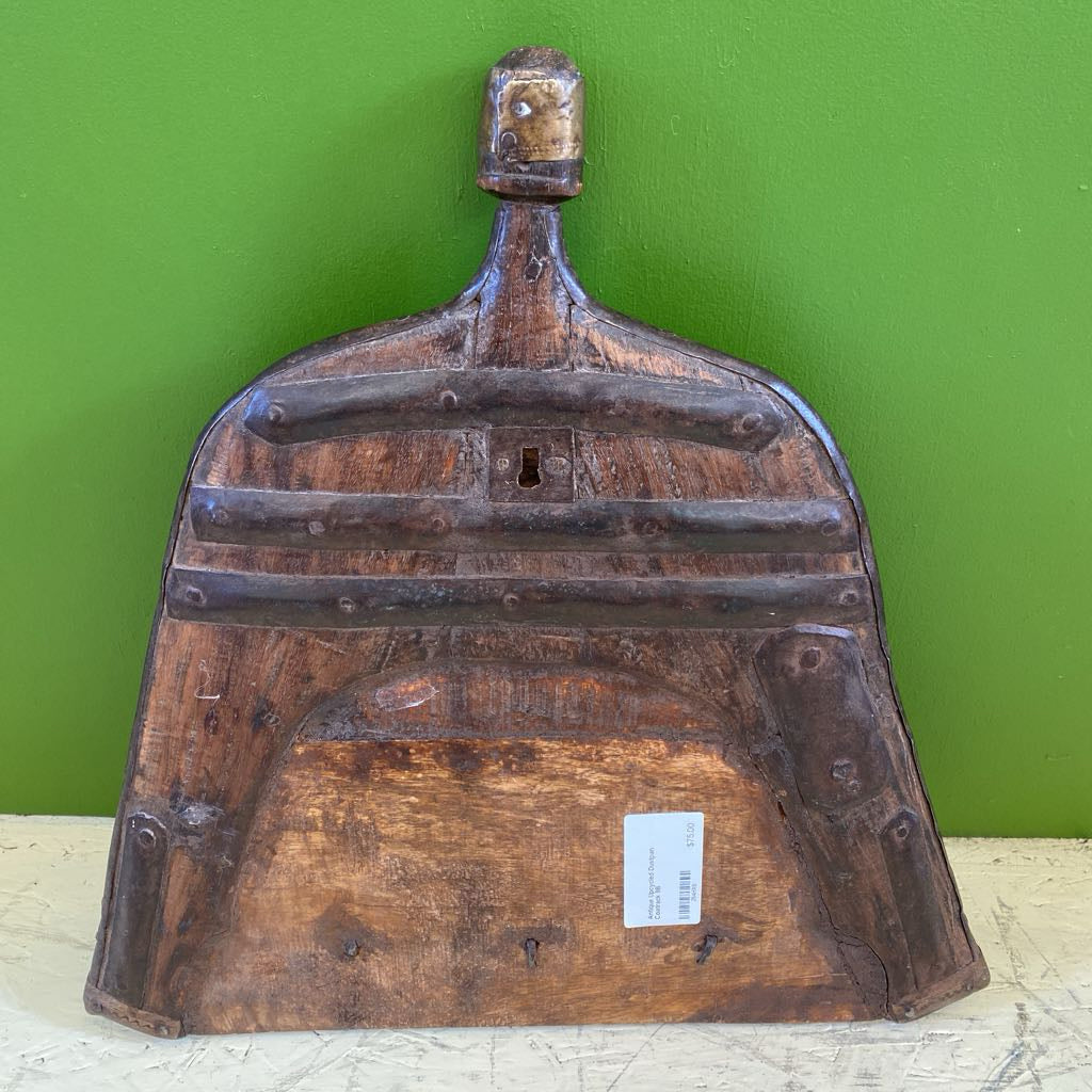 Antique Upcycled Dustpan Coatrack