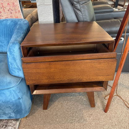 Burdell End Table with Drawer