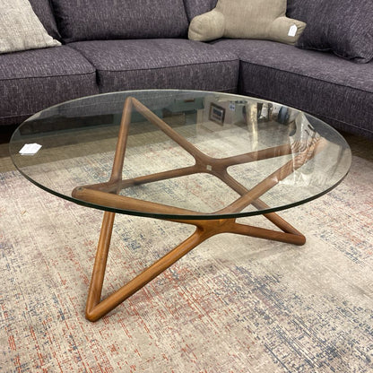 SEAN DIX TRIPPLE X Coffee Table Walnut
