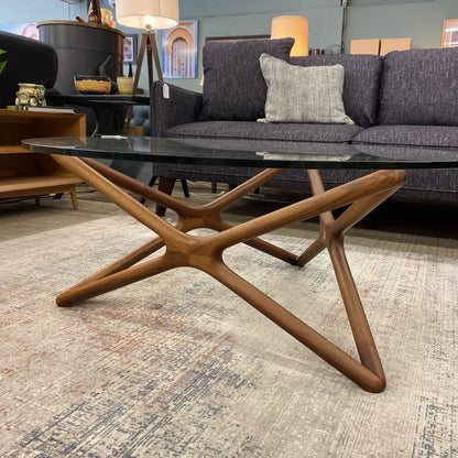 SEAN DIX TRIPPLE X Coffee Table Walnut