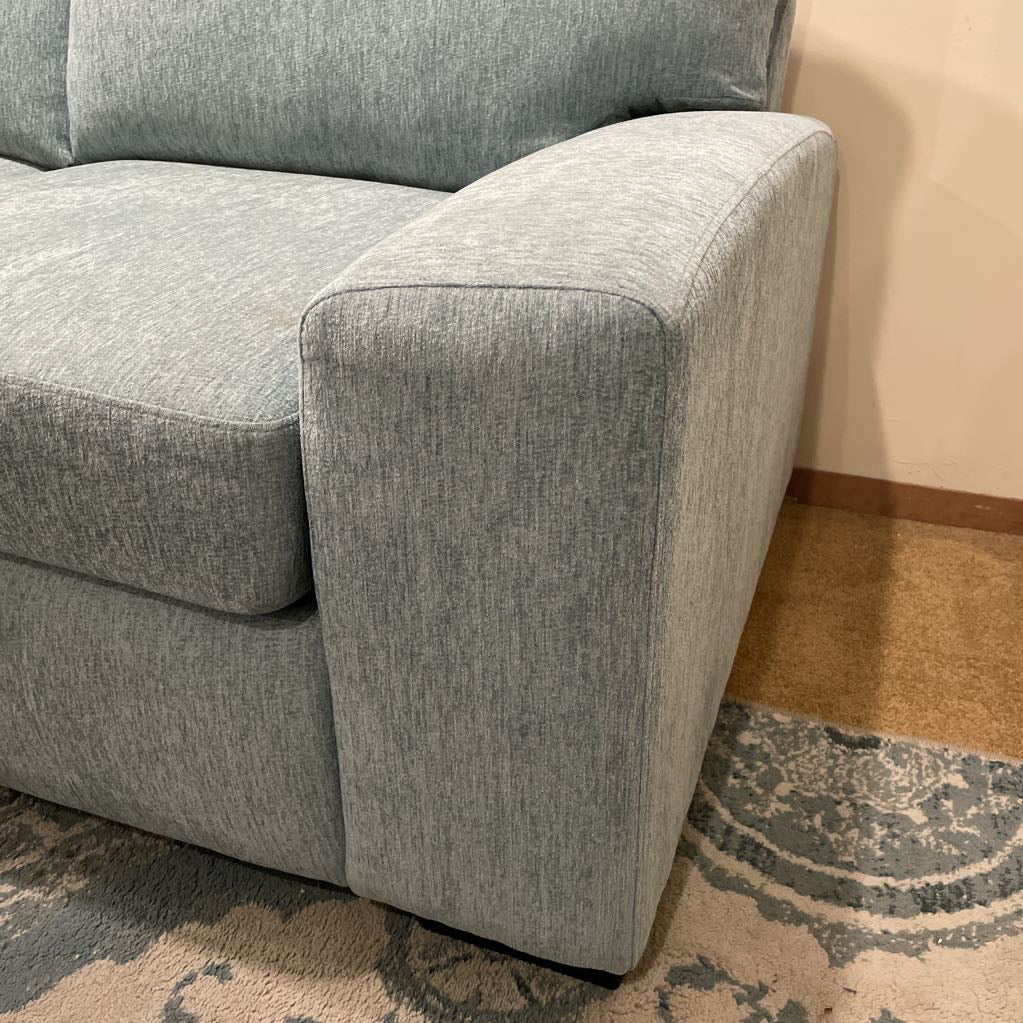 AS IS Mod Mist Loveseat