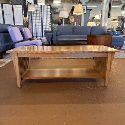 Mission Style Coffee Table C COFFEE TABLES