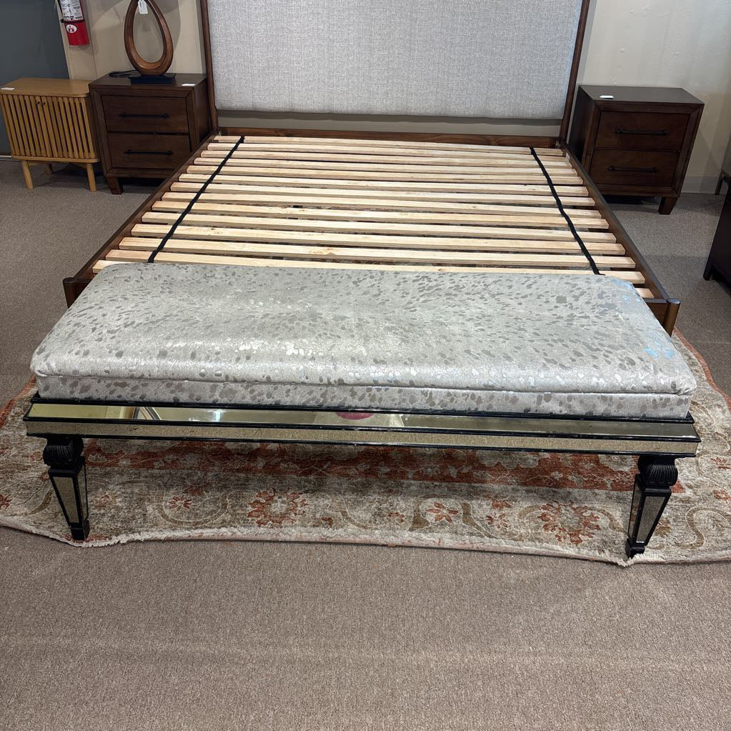 Cowhide Bench
