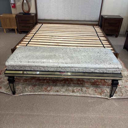 Cowhide Bench