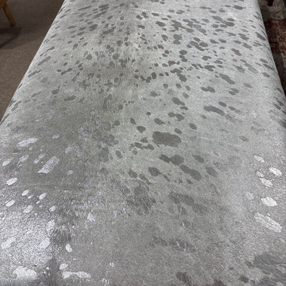 Cowhide Bench