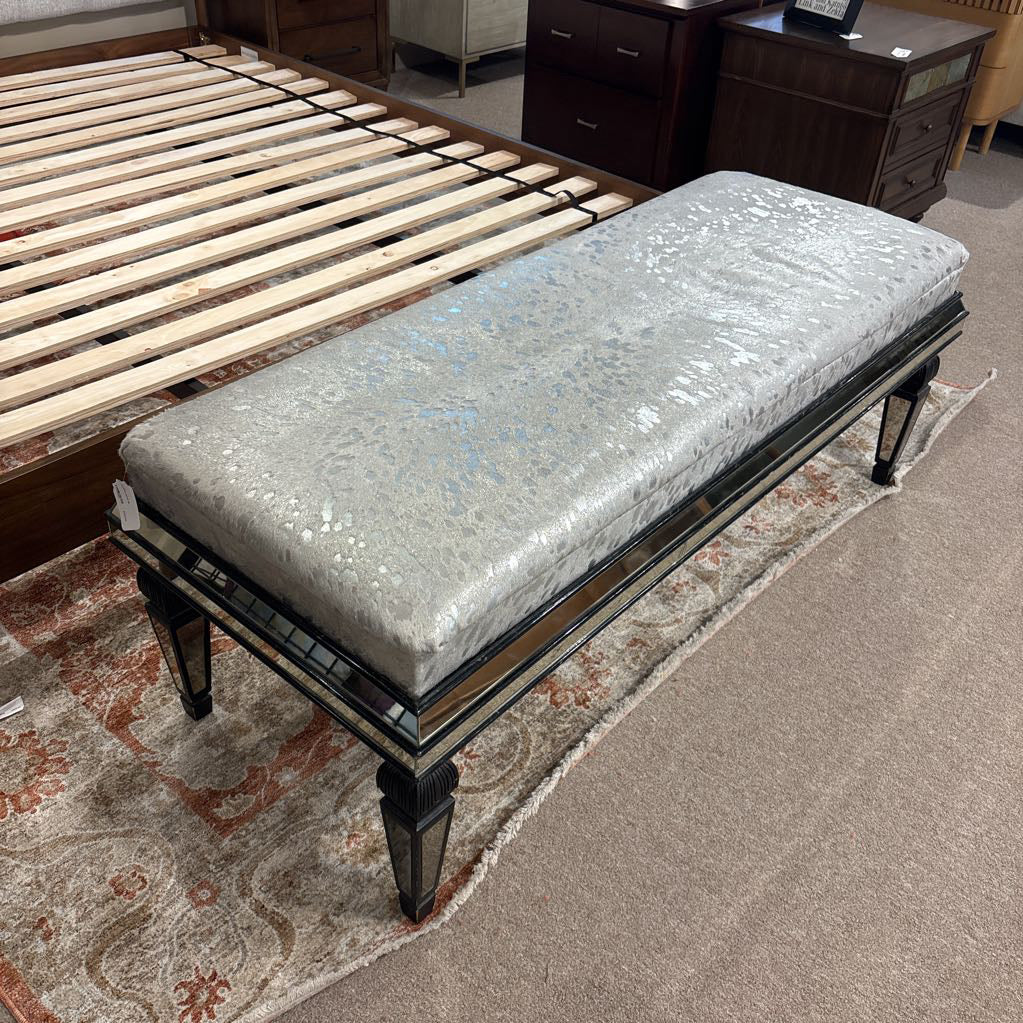 Cowhide Bench