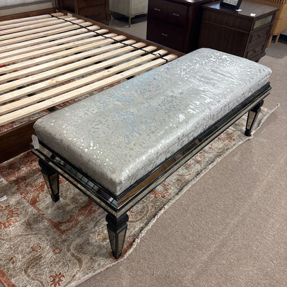 Cowhide Bench