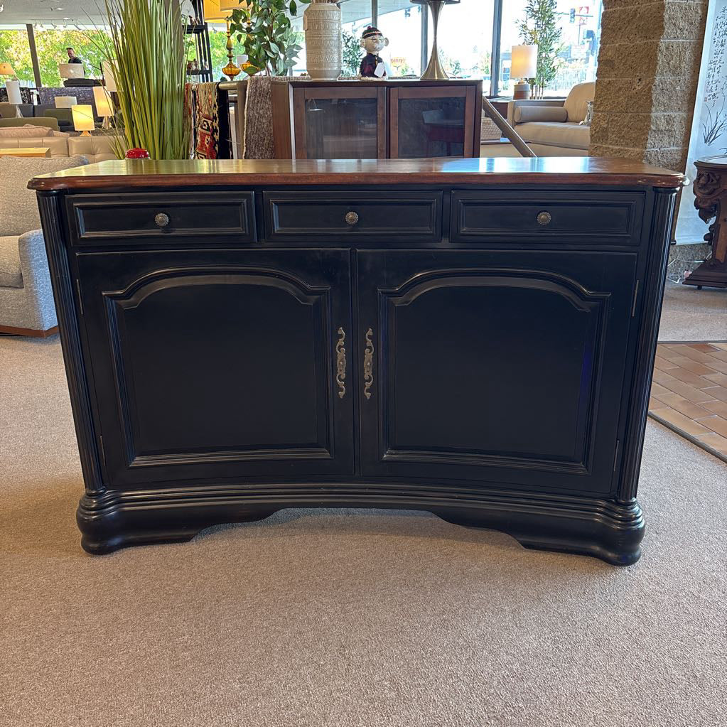 Solid Wood Curved Buffet