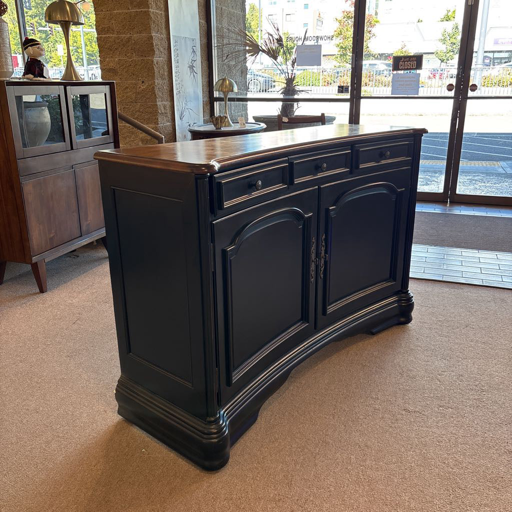 Solid Wood Curved Buffet
