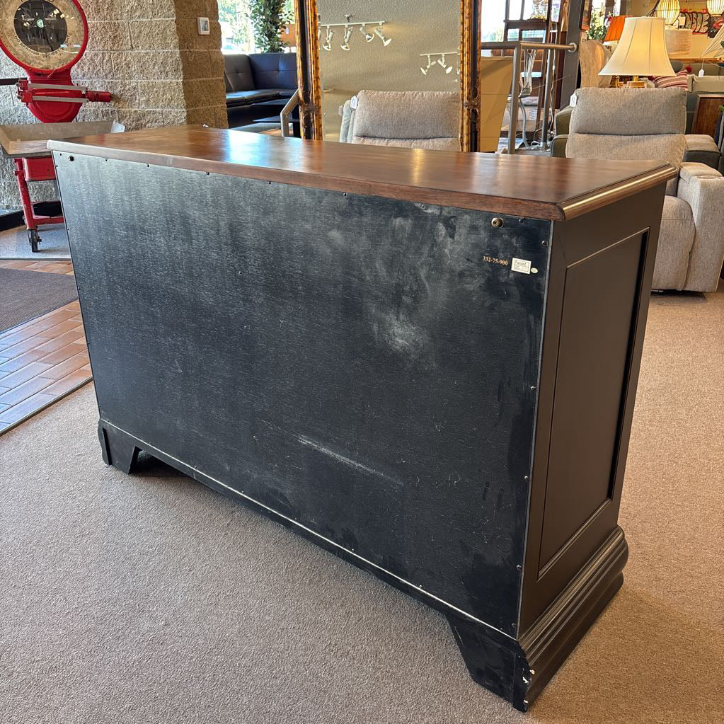 Solid Wood Curved Buffet