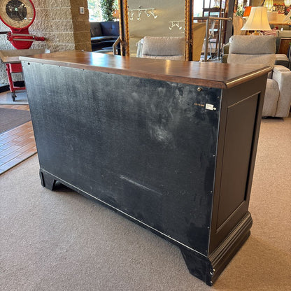 Solid Wood Curved Buffet