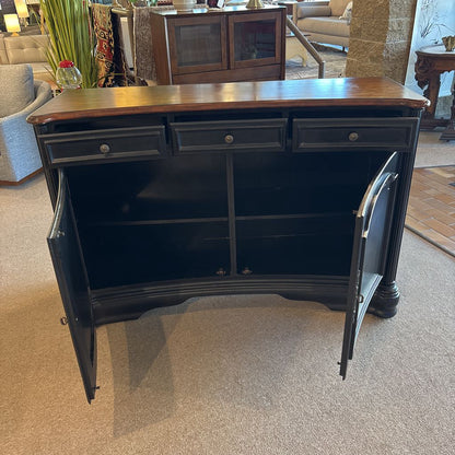Solid Wood Curved Buffet