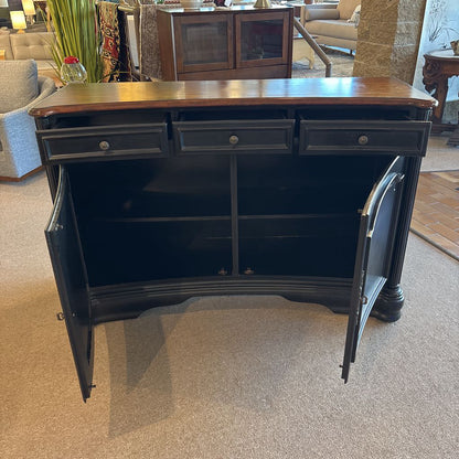 Solid Wood Curved Buffet