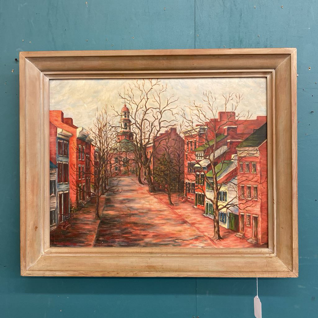 Vintage Christ Church in Alexandria Virginia Painting