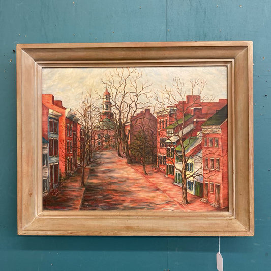 Vintage Christ Church in Alexandria Virginia Painting ART