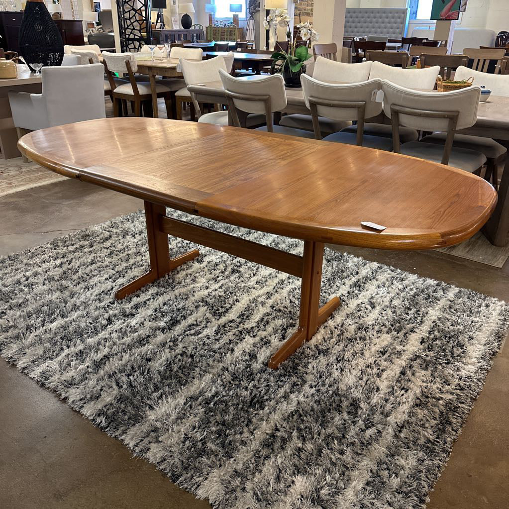 Teak Expanding Table (AS IS)