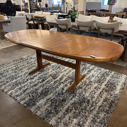 Teak Expanding Table (AS IS)
