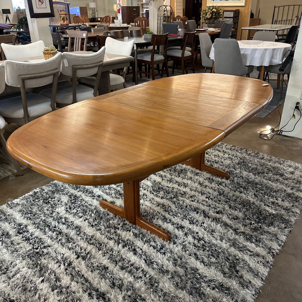 Teak Expanding Table (AS IS)